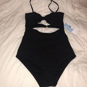 Women’s NWT black one- piece swimwear